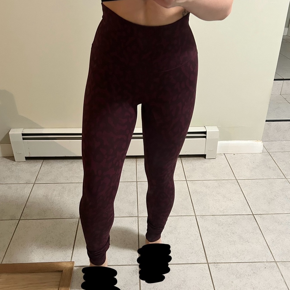 Lululemon Align Pants Formation Camo Dark Adobe Multi